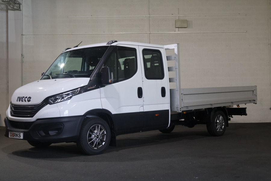 Iveco Daily 35S18 Hi-Matic Open Laadbak DC 3.5T Trekhaak (7 persoons)