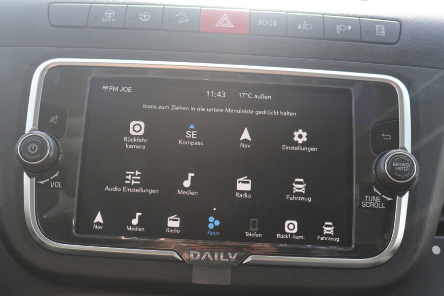 Iveco Daily 35S18 Hi-Matic Open Laadbak DC 3.5T Trekhaak (7 persoons)