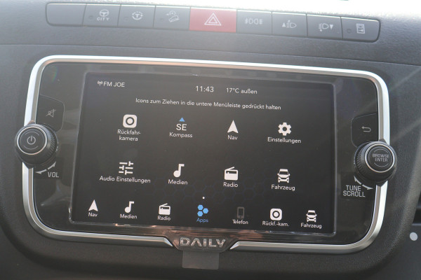 Iveco Daily 35S18 Hi-Matic Open Laadbak DC 3.5T Trekhaak (7 persoons)