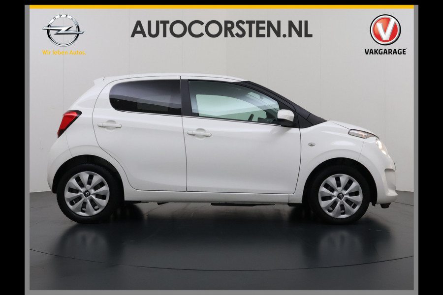 Citroën C1 1.0VTi 73pk 5Drs AircoElek.Ramen+Spiegels Stuurbekrachtiging Edition Privacy Glas Led Isofix ESP Comfort+Look Pack Bluetooth Origineel Nederlandse Auto slechts 24 euro per maand belasting!
