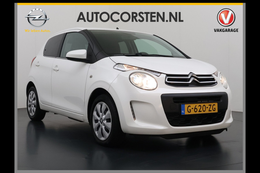 Citroën C1 1.0VTi 73pk 5Drs AircoElek.Ramen+Spiegels Stuurbekrachtiging Edition Privacy Glas Led Isofix ESP Comfort+Look Pack Bluetooth Origineel Nederlandse Auto slechts 24 euro per maand belasting!