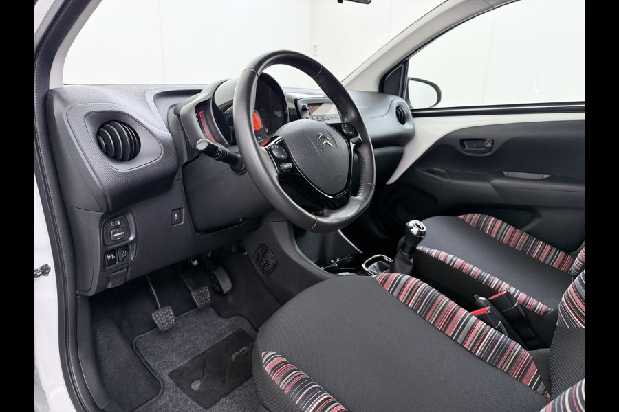 Citroën C1 1.0VTi 73pk 5Drs AircoElek.Ramen+Spiegels Stuurbekrachtiging Edition Privacy Glas Led Isofix ESP Comfort+Look Pack Bluetooth Origineel Nederlandse Auto slechts 24 euro per maand belasting!