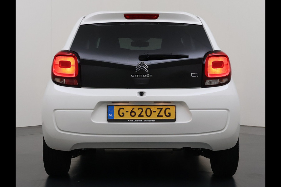 Citroën C1 1.0VTi 73pk 5Drs AircoElek.Ramen+Spiegels Stuurbekrachtiging Edition Privacy Glas Led Isofix ESP Comfort+Look Pack Bluetooth Origineel Nederlandse Auto slechts 24 euro per maand belasting!