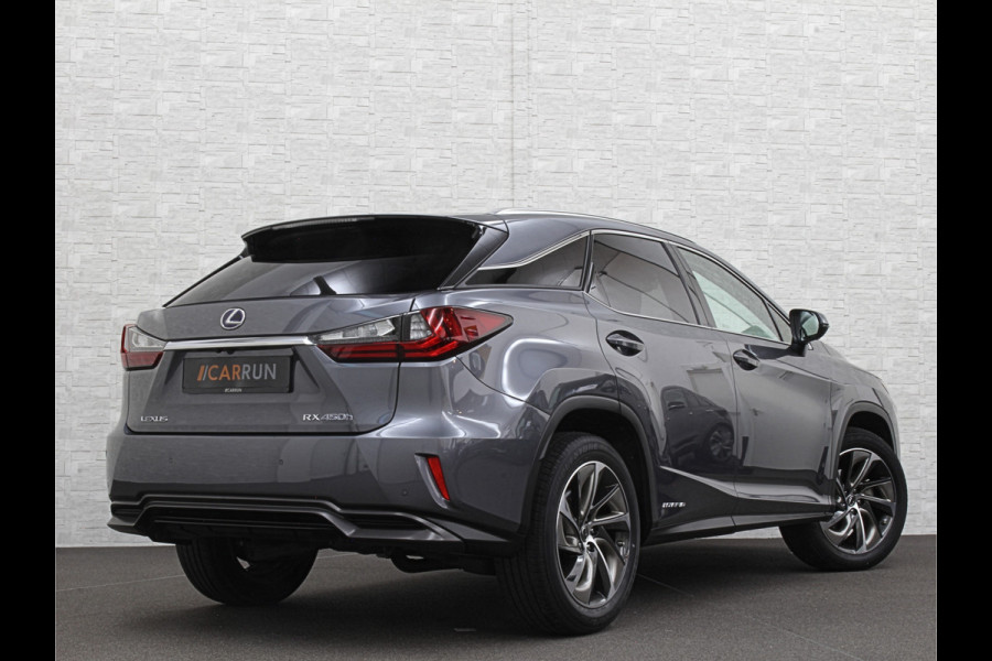 Lexus RX 450h 4WD President Line | Panorama | Origineel NL | 360 Camera | Mark-Levinson Sound | ACC | Stoelventilatie | Leder | Head-Up | Memory | Keyless-Entry | Stoelverwarming V+A | ISO-Glas | Zonwering | LED | Lane-Assist | Dodehoek | DAB | Draadloos Laden |