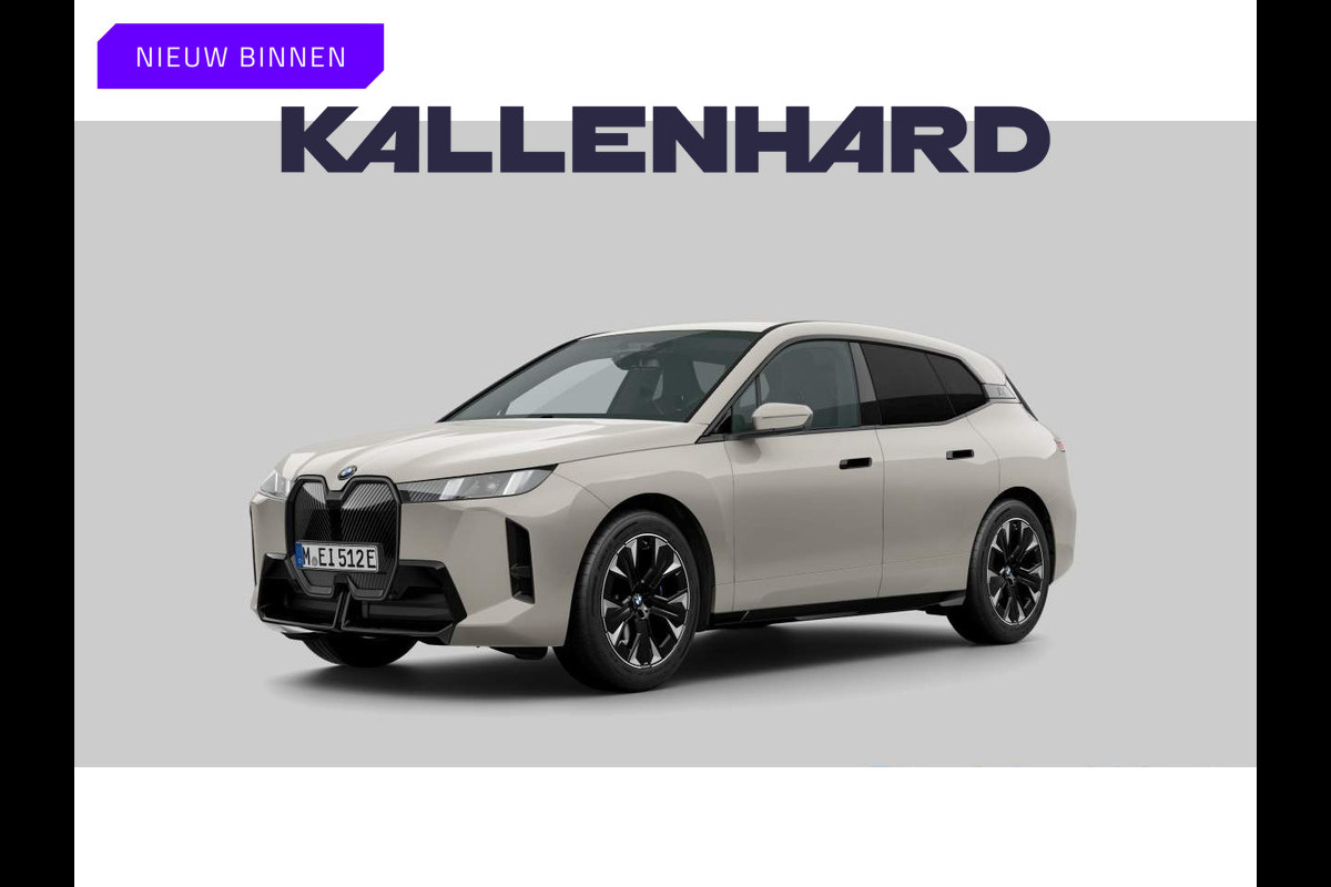 BMW iX xDrive60 - 112kWh - M-Sport - Driving Ass Prof - Stoelventilatie