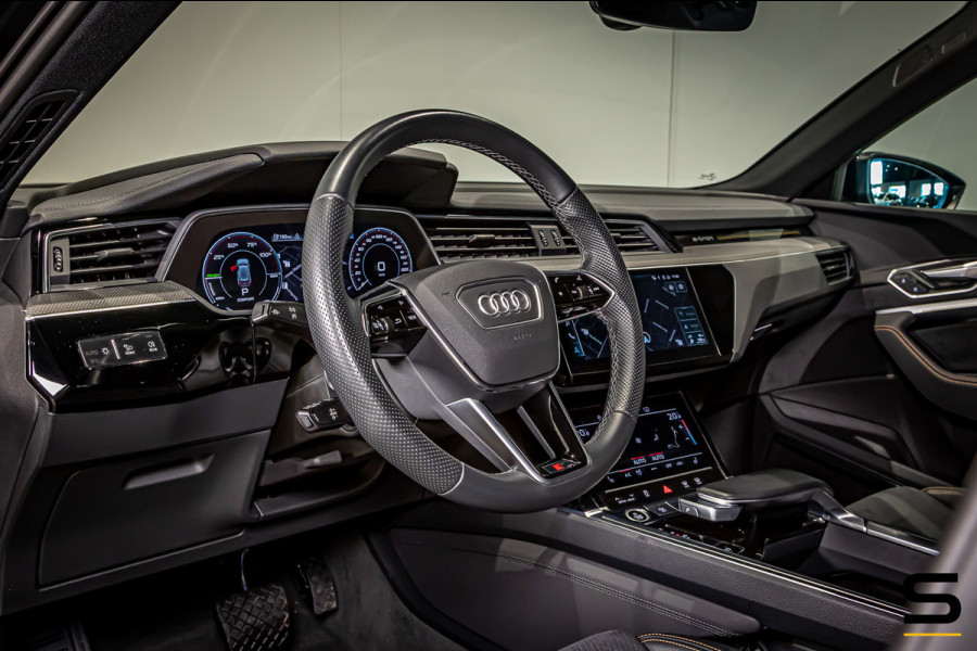 Audi e-tron S quattro 71 kWh|BlackEdition|22inch|Cam|StoelV