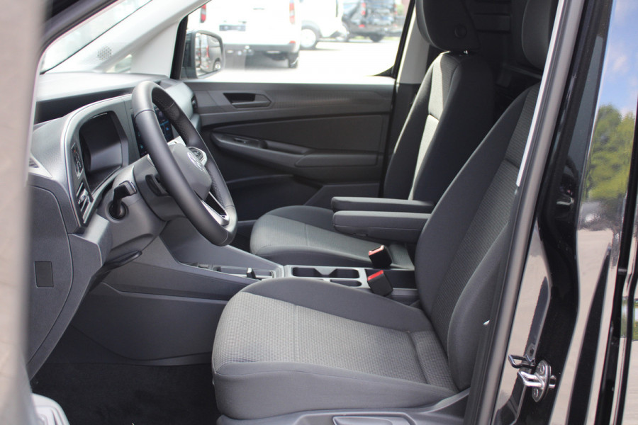 Volkswagen Caddy Cargo 2.0 TDI 122pk DSG7 - 2x Schuifdeur - Adaptive Cruise - Digital cockpit - LED koplampen - Stoelverwarming - Rijklaar