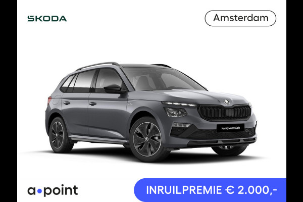 Škoda Kamiq Monte Carlo 1.0 TSI 115 pk 7 versn. DSG | Travel Assist Plus | Winter Pakket