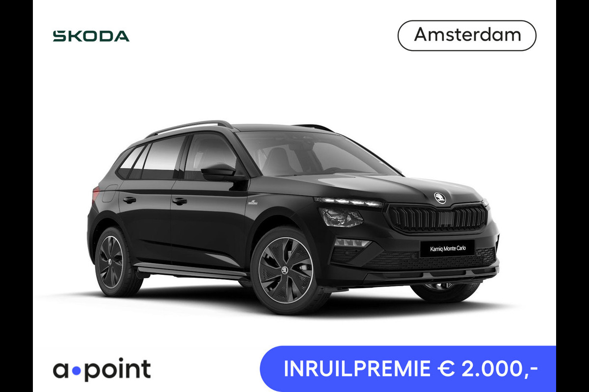 Škoda Kamiq Monte Carlo 1.0 TSI 115 pk 7 versn. DSG | Travel Assist Plus | Winter Pakket