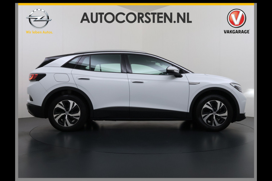 Volkswagen ID.4 SOH 91% Trekhaak Adap.Cruise Navi Ecc Apple Carplay Android Auto Stoelverwarming Voorruitverwarming Led Lmv 18" Isofix DAB Front Assist Bluetooth Rijstrooksensor Verkeersbord detectie 55kWh 1.000KG Trekgewicht Origineel Nederlandse Auto