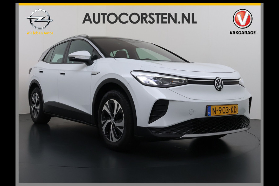 Volkswagen ID.4 SOH 91% Trekhaak Adap.Cruise Navi Ecc Apple Carplay Android Auto Stoelverwarming Voorruitverwarming Led Lmv 18" Isofix DAB Front Assist Bluetooth Rijstrooksensor Verkeersbord detectie 55kWh 1.000KG Trekgewicht Origineel Nederlandse Auto