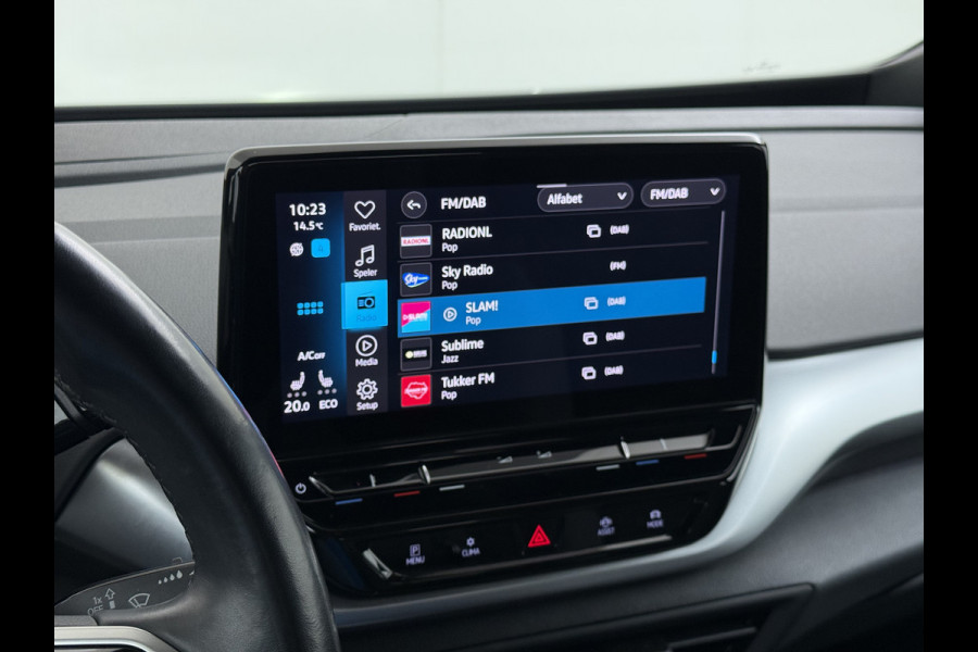 Volkswagen ID.4 SOH 91% Trekhaak Adap.Cruise Navi Ecc Apple Carplay Android Auto Stoelverwarming Voorruitverwarming Led Lmv 18" Isofix DAB Front Assist Bluetooth Rijstrooksensor Verkeersbord detectie 55kWh 1.000KG Trekgewicht Origineel Nederlandse Auto