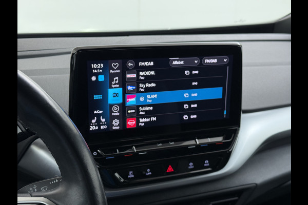 Volkswagen ID.4 SOH 91% Trekhaak Adap.Cruise Navi Ecc Apple Carplay Android Auto Stoelverwarming Voorruitverwarming Led Lmv 18" Isofix DAB Front Assist Bluetooth Rijstrooksensor Verkeersbord detectie 55kWh 1.000KG Trekgewicht Origineel Nederlandse Auto