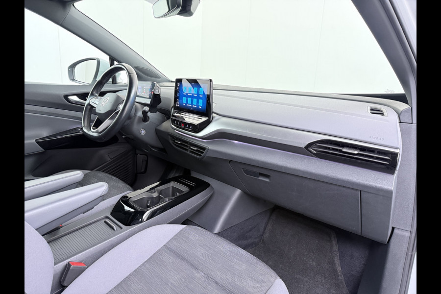 Volkswagen ID.4 SOH 91% Trekhaak Adap.Cruise Navi Ecc Apple Carplay Android Auto Stoelverwarming Voorruitverwarming Led Lmv 18" Isofix DAB Front Assist Bluetooth Rijstrooksensor Verkeersbord detectie 55kWh 1.000KG Trekgewicht Origineel Nederlandse Auto