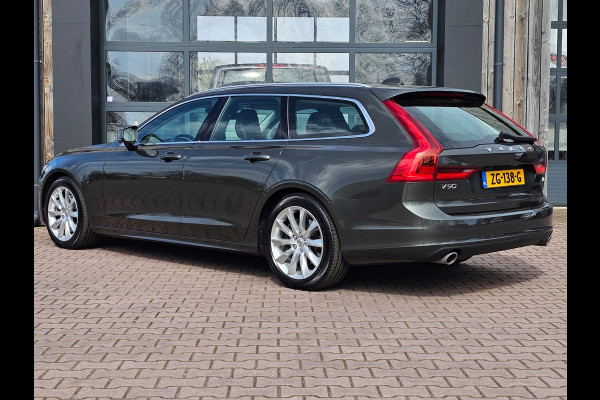 Volvo V90 2.0 T4 Momentum | Automaat | LED | Trekhaak | App-connect | Leder | Stuur & stoelverwarming | BLIS | Elek. stoelen | Elek. achterklep |