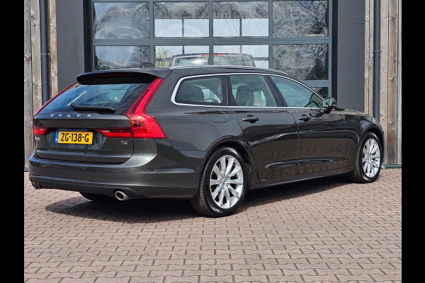 Volvo V90 2.0 T4 Momentum | Automaat | LED | Trekhaak | App-connect | Leder | Stuur & stoelverwarming | BLIS | Elek. stoelen | Elek. achterklep |
