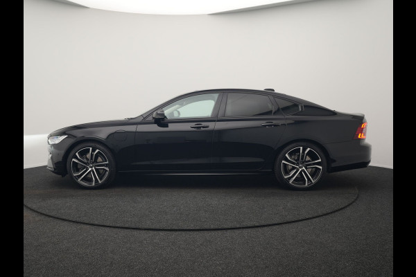Volvo S90 T8 AWD Ultimate Dark PHEV 455pk LONG RANGE Dealer O.H | Panodak | Adaptive Cruise | 360 Camera | Lederen Sportstoelen Memory | Pilot Assist | Stuurverwarming |  20"L.M | BLIS | Google Maps |