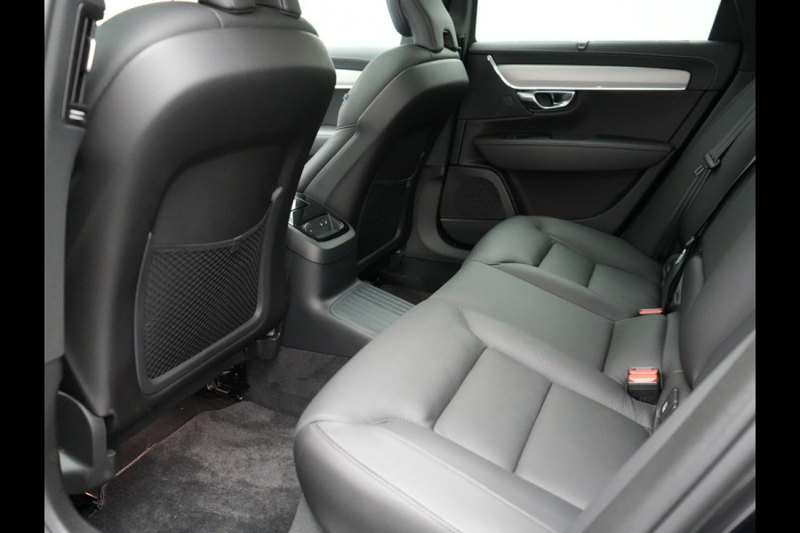 Volvo S90 T8 AWD Ultimate Dark PHEV 455pk LONG RANGE Dealer O.H | Panodak | Adaptive Cruise | 360 Camera | Lederen Sportstoelen Memory | Pilot Assist | Stuurverwarming |  20"L.M | BLIS | Google Maps |