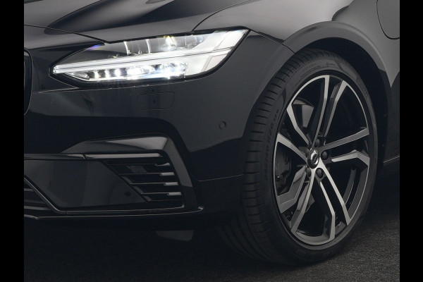 Volvo S90 T8 AWD Ultimate Dark PHEV 455pk LONG RANGE Dealer O.H | Panodak | Adaptive Cruise | 360 Camera | Lederen Sportstoelen Memory | Pilot Assist | Stuurverwarming |  20"L.M | BLIS | Google Maps |