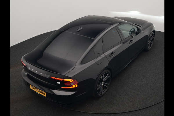 Volvo S90 T8 AWD Ultimate Dark PHEV 455pk LONG RANGE Dealer O.H | Panodak | Adaptive Cruise | 360 Camera | Lederen Sportstoelen Memory | Pilot Assist | Stuurverwarming |  20"L.M | BLIS | Google Maps |