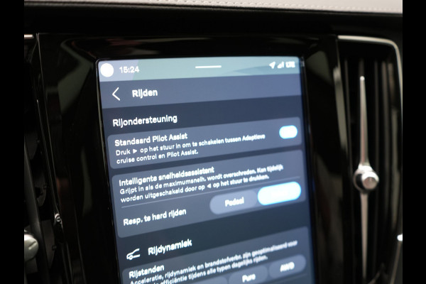 Volvo S90 T8 AWD Ultimate Dark PHEV 455pk LONG RANGE Dealer O.H | Panodak | Adaptive Cruise | 360 Camera | Lederen Sportstoelen Memory | Pilot Assist | Stuurverwarming |  20"L.M | BLIS | Google Maps |