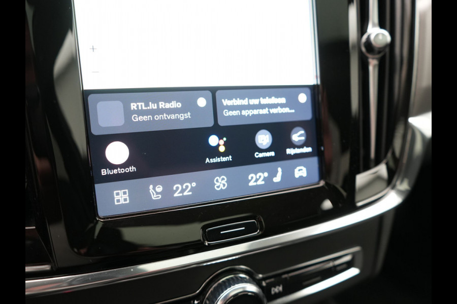 Volvo S90 T8 AWD Ultimate Dark PHEV 455pk LONG RANGE Dealer O.H | Panodak | Adaptive Cruise | 360 Camera | Lederen Sportstoelen Memory | Pilot Assist | Stuurverwarming |  20"L.M | BLIS | Google Maps |