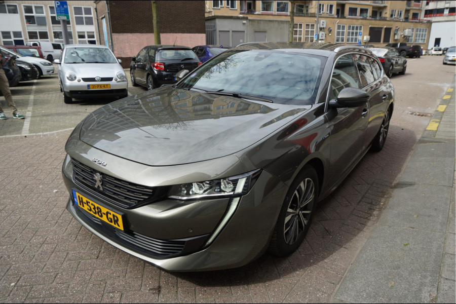 Peugeot 508 SW 1.6 HYbrid Allure Pack Business | NL AUTO | Adaptive + Lane | Sfeerverlichting | Trekhaak | Apple Carplay | Dealer onderhouden
