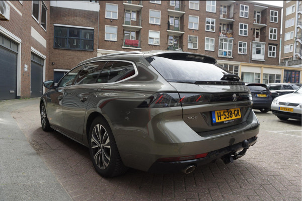 Peugeot 508 SW 1.6 HYbrid Allure Pack Business | NL AUTO | Adaptive + Lane | Sfeerverlichting | Trekhaak | Apple Carplay | Dealer onderhouden