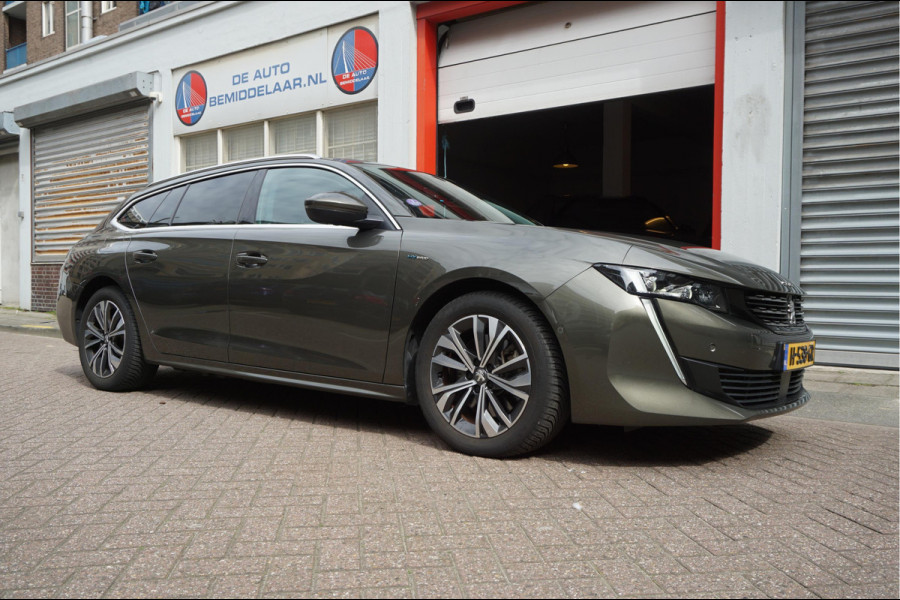 Peugeot 508 SW 1.6 HYbrid Allure Pack Business | NL AUTO | Adaptive + Lane | Sfeerverlichting | Trekhaak | Apple Carplay | Dealer onderhouden