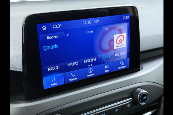 Ford FOCUS Wagon T 125PK Hybride Trekhaak Navi Camera LED Dual-ECC Keyless FordPass-ConnectStoel+Stuur+Voorruitverwarming Apple Carplay Android A DAB Bluetooth Lmv 17" Ecc GSM Draadloos Opladen Led Privacy Glas Isofix Lane Assist Keyless Licht-/regensensor Origineel Nederlandse Auto  € 34.000 nieuw