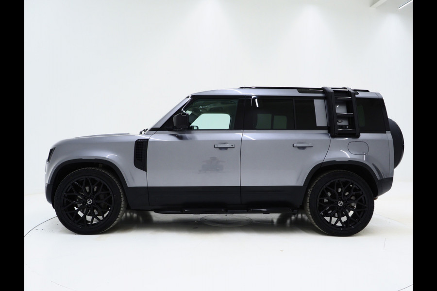 Land Rover Defender 110 2.0 P400e Urban Look | Panoramadak | Explorer Pack | Sidesteps | Meridian | 360 | Keyless | Trekhaak