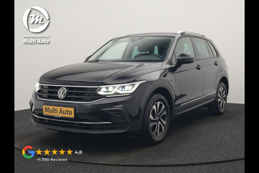 Volkswagen Tiguan 1.4 TSI eHybrid Active PHEV 245pk Dealer O.H. | Trekhaak Af Fabriek | Adaptive Cruise | 360 Camera | Sportstoelen & Stuur Verwarmd | IQ Light | Keyless | Sfeerverlichting | Apple Carplay | Blis | Navigatie | DAB | Plug In Hybrid |
