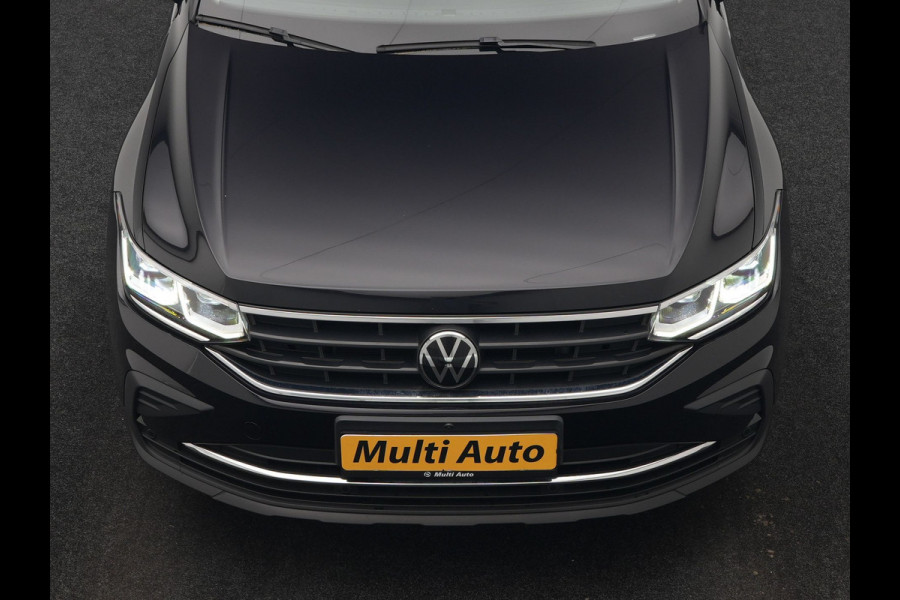 Volkswagen Tiguan 1.4 TSI eHybrid Active PHEV 245pk Dealer O.H. | Trekhaak Af Fabriek | Adaptive Cruise | 360 Camera | Sportstoelen & Stuur Verwarmd | IQ Light | Keyless | Sfeerverlichting | Apple Carplay | Blis | Navigatie | DAB | Plug In Hybrid |