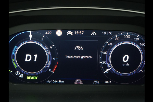 Volkswagen Tiguan 1.4 TSI eHybrid Active PHEV 245pk Dealer O.H. | Trekhaak Af Fabriek | Adaptive Cruise | 360 Camera | Sportstoelen & Stuur Verwarmd | IQ Light | Keyless | Sfeerverlichting | Apple Carplay | Blis | Navigatie | DAB | Plug In Hybrid |
