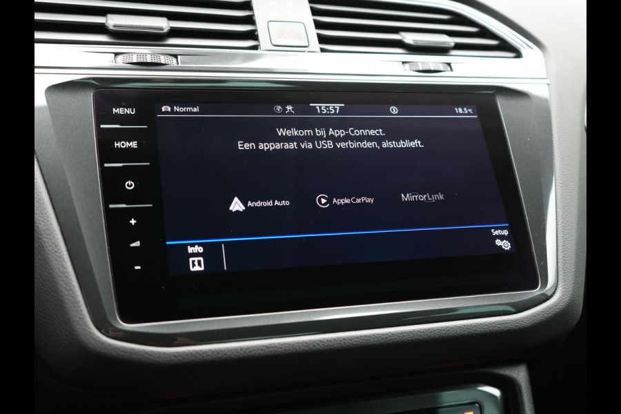 Volkswagen Tiguan 1.4 TSI eHybrid Active PHEV 245pk Dealer O.H. | Trekhaak Af Fabriek | Adaptive Cruise | 360 Camera | Sportstoelen & Stuur Verwarmd | IQ Light | Keyless | Sfeerverlichting | Apple Carplay | Blis | Navigatie | DAB | Plug In Hybrid |