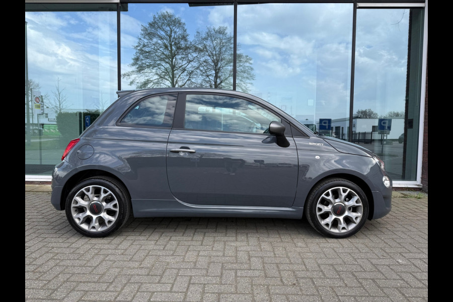 Fiat 500 1.0 Hybrid Sport - Navi Apple/Android - Climate - Parkeerhulp - Org.NL