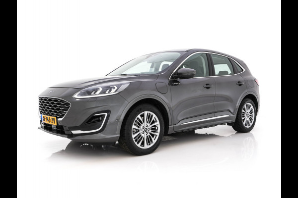 Ford Kuga 2.5 PHEV Vignale (Plug-In) (INCL-BTW) Aut. *HEAD-UP | LEATHER | DIGI-COCKPIT | FULL-LED | KEYLESS | DAB | CARPLAY | NAVI-FULLMAP | MEMORY-PACK | HEATED-COMFORTSEATS | PRIVACYGLASS | TOWBAR | 18''ALU*