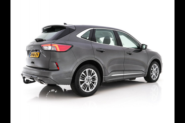 Ford Kuga 2.5 PHEV Vignale (Plug-In) (INCL-BTW) Aut. *HEAD-UP | LEATHER | DIGI-COCKPIT | FULL-LED | KEYLESS | DAB | CARPLAY | NAVI-FULLMAP | MEMORY-PACK | HEATED-COMFORTSEATS | PRIVACYGLASS | TOWBAR | 18''ALU*
