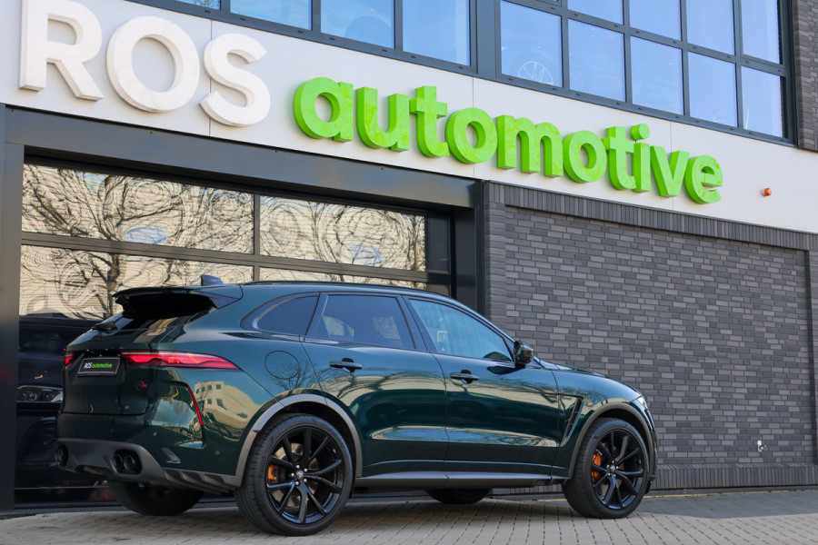 Jaguar F-Pace 5.0 V8 S/C AWD SVR | UNIEK! | DEALER ONDH | COBRA EXHAUST | STOELKOELING | 360 | HUD |