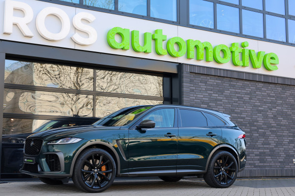 Jaguar F-Pace 5.0 V8 S/C AWD SVR | UNIEK! | DEALER ONDH | COBRA EXHAUST | STOELKOELING | 360 | HUD |