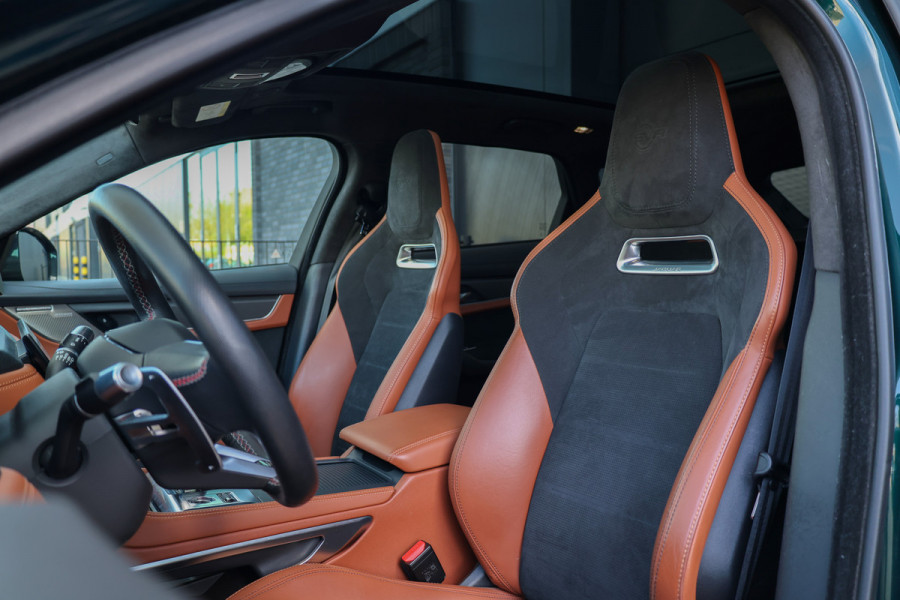 Jaguar F-Pace 5.0 V8 S/C AWD SVR | UNIEK! | DEALER ONDH | COBRA EXHAUST | STOELKOELING | 360 | HUD |