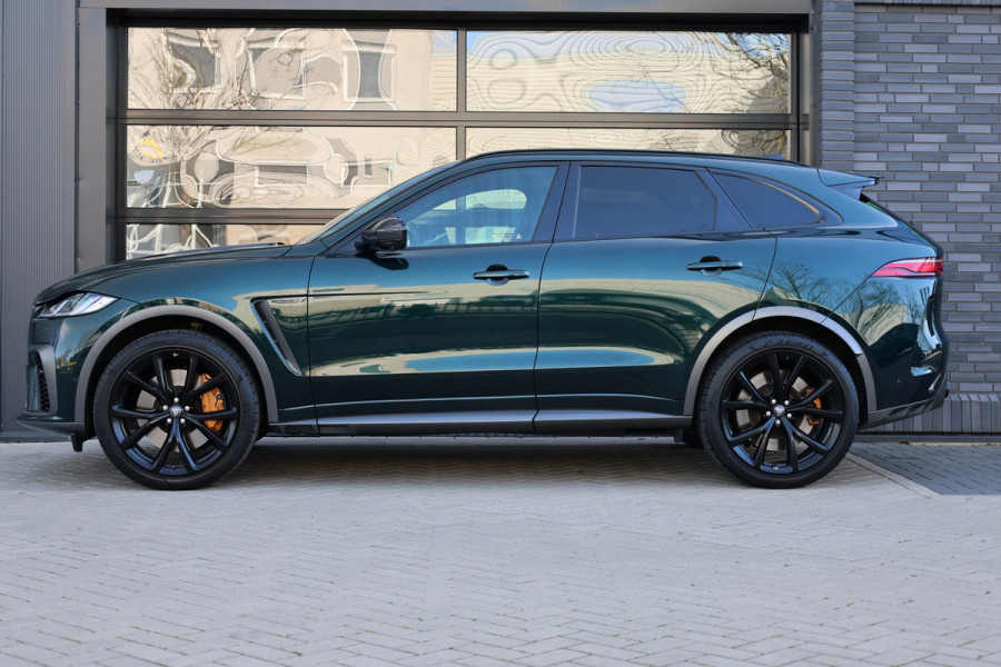 Jaguar F-Pace 5.0 V8 S/C AWD SVR | UNIEK! | DEALER ONDH | COBRA EXHAUST | STOELKOELING | 360 | HUD |