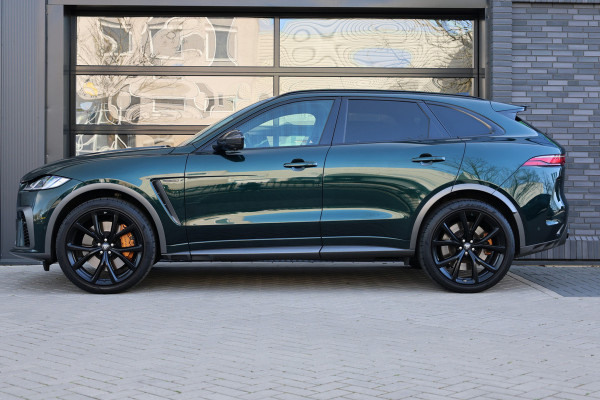 Jaguar F-Pace 5.0 V8 S/C AWD SVR | UNIEK! | DEALER ONDH | COBRA EXHAUST | STOELKOELING | 360 | HUD |