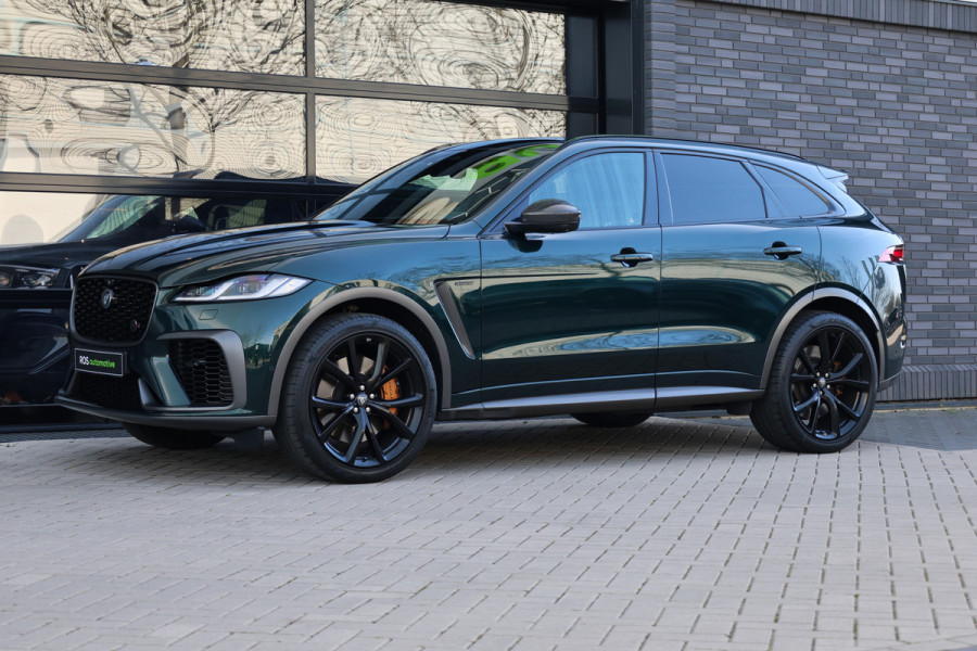 Jaguar F-Pace 5.0 V8 S/C AWD SVR | UNIEK! | DEALER ONDH | COBRA EXHAUST | STOELKOELING | 360 | HUD |