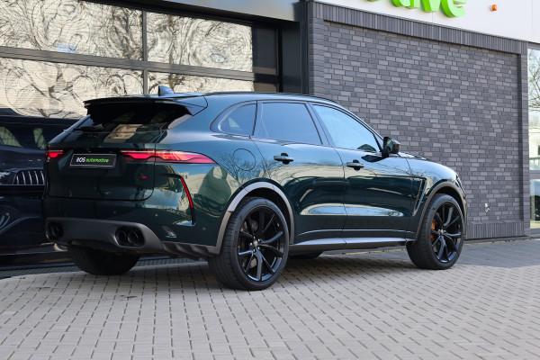 Jaguar F-Pace 5.0 V8 S/C AWD SVR | UNIEK! | DEALER ONDH | COBRA EXHAUST | STOELKOELING | 360 | HUD |