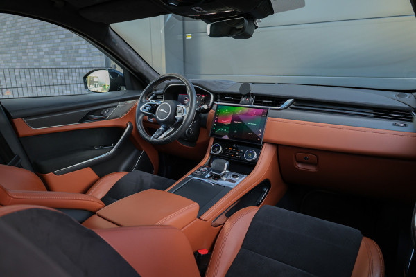 Jaguar F-Pace 5.0 V8 S/C AWD SVR | UNIEK! | DEALER ONDH | COBRA EXHAUST | STOELKOELING | 360 | HUD |