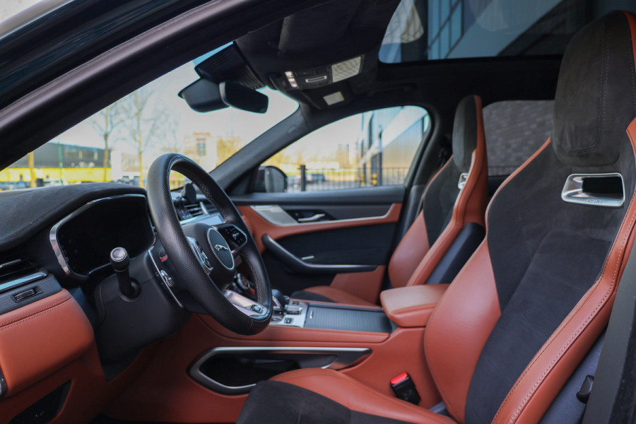 Jaguar F-Pace 5.0 V8 S/C AWD SVR | UNIEK! | DEALER ONDH | COBRA EXHAUST | STOELKOELING | 360 | HUD |