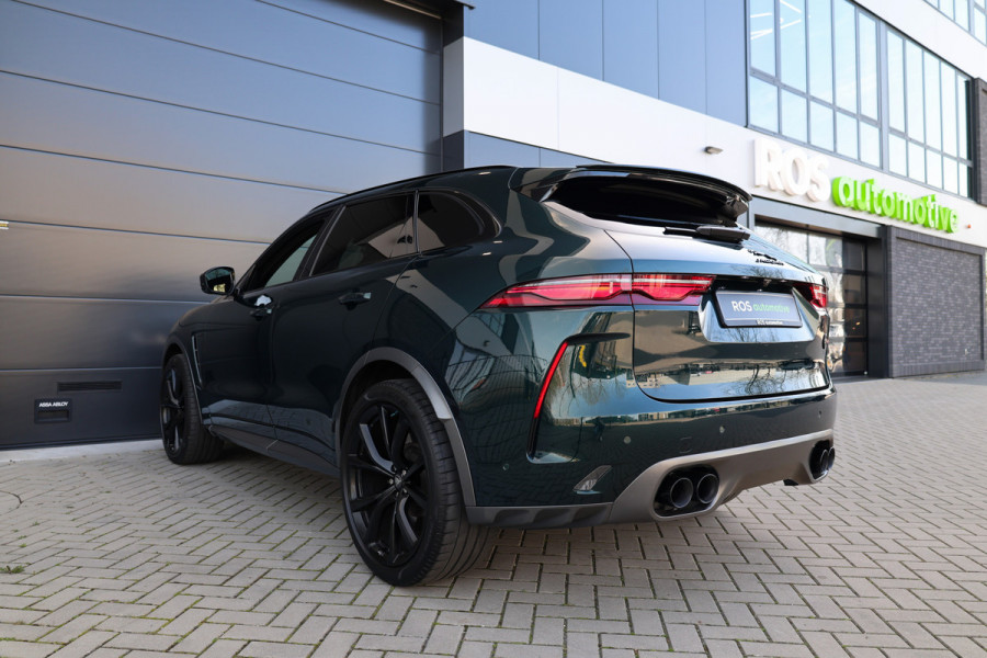 Jaguar F-Pace 5.0 V8 S/C AWD SVR | UNIEK! | DEALER ONDH | COBRA EXHAUST | STOELKOELING | 360 | HUD |