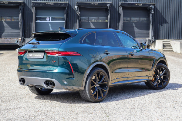 Jaguar F-Pace 5.0 V8 S/C AWD SVR | UNIEK! | DEALER ONDH | COBRA EXHAUST | STOELKOELING | 360 | HUD |