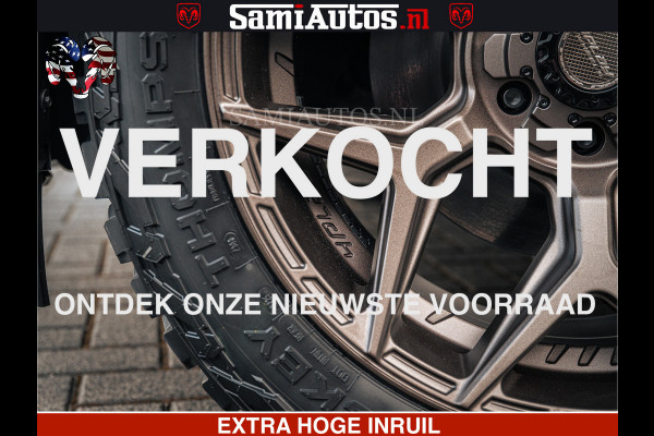 Dodge Ram LIMITED H.O 540PK 706Nm | Massage + Full Option | De Meest Luxe en Volle Pick-Up in zijn Klasse | Comfortabele Dubbele Cabine met Royale 5 Zitplaatsen | BPM vrij | Nu Leverbaar uit Voorraad | Voorraad Nr 2298 - 7479
